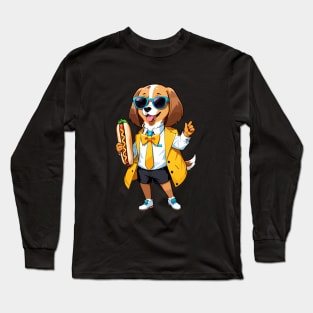 DOG HOT DOG Long Sleeve T-Shirt